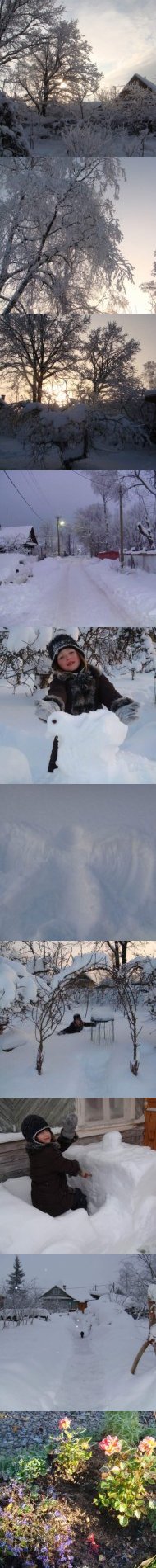 Фотографии из альбома "Снег и дача"