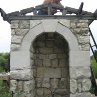 Постройка мойдодыра - Фотография 13 - 2012-07-02 Установка каркаса кровли.JPG