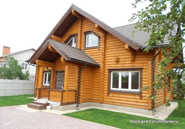 Альбом Дома из оцилиндрованного бревна - Фотография 8