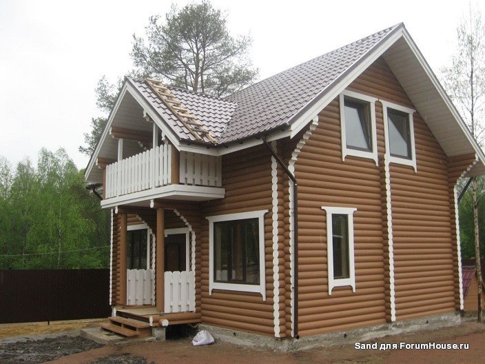 Альбом Дома из оцилиндрованного бревна - Фотография 15