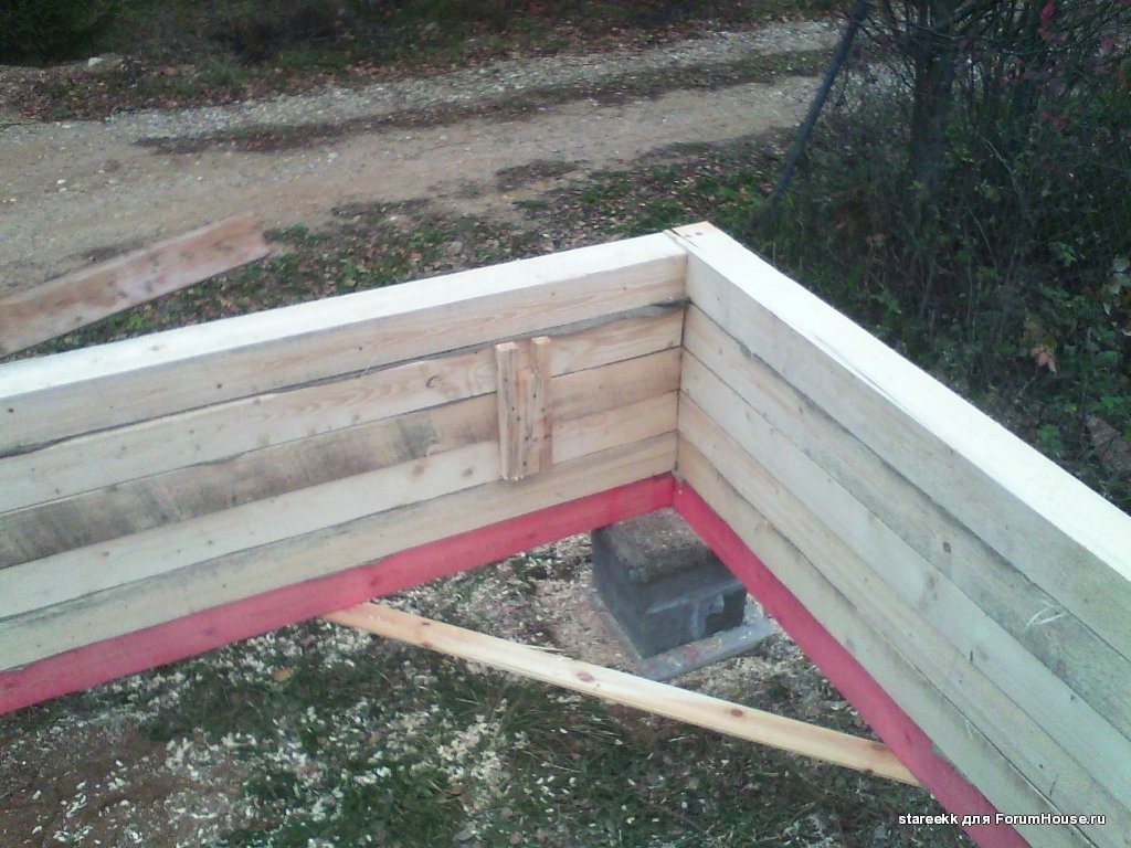 Альбом Баня 6х6 из лохматого бруса - Фотография 8